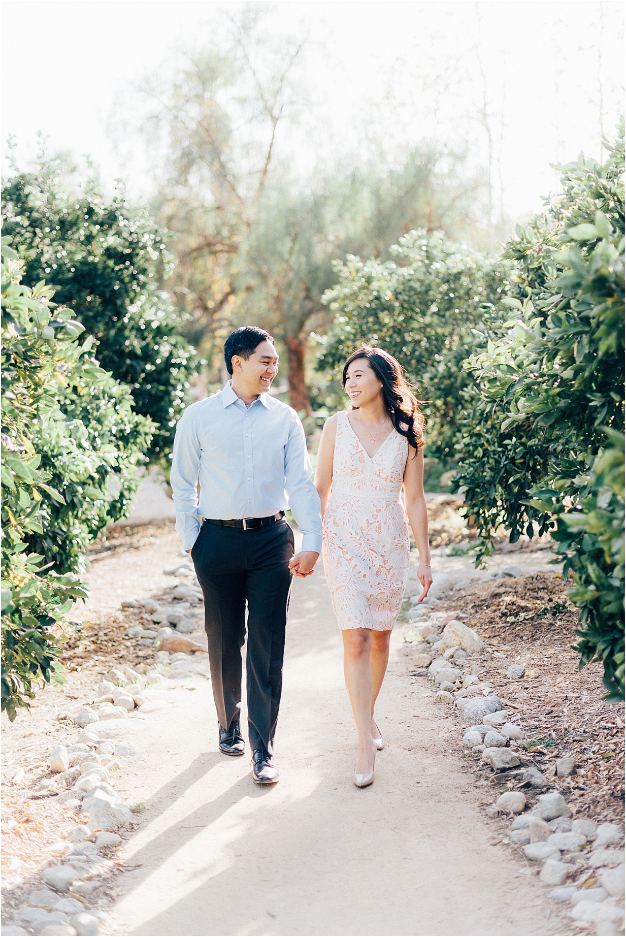 Arlington Gardens Old Town Pasadena Engagement