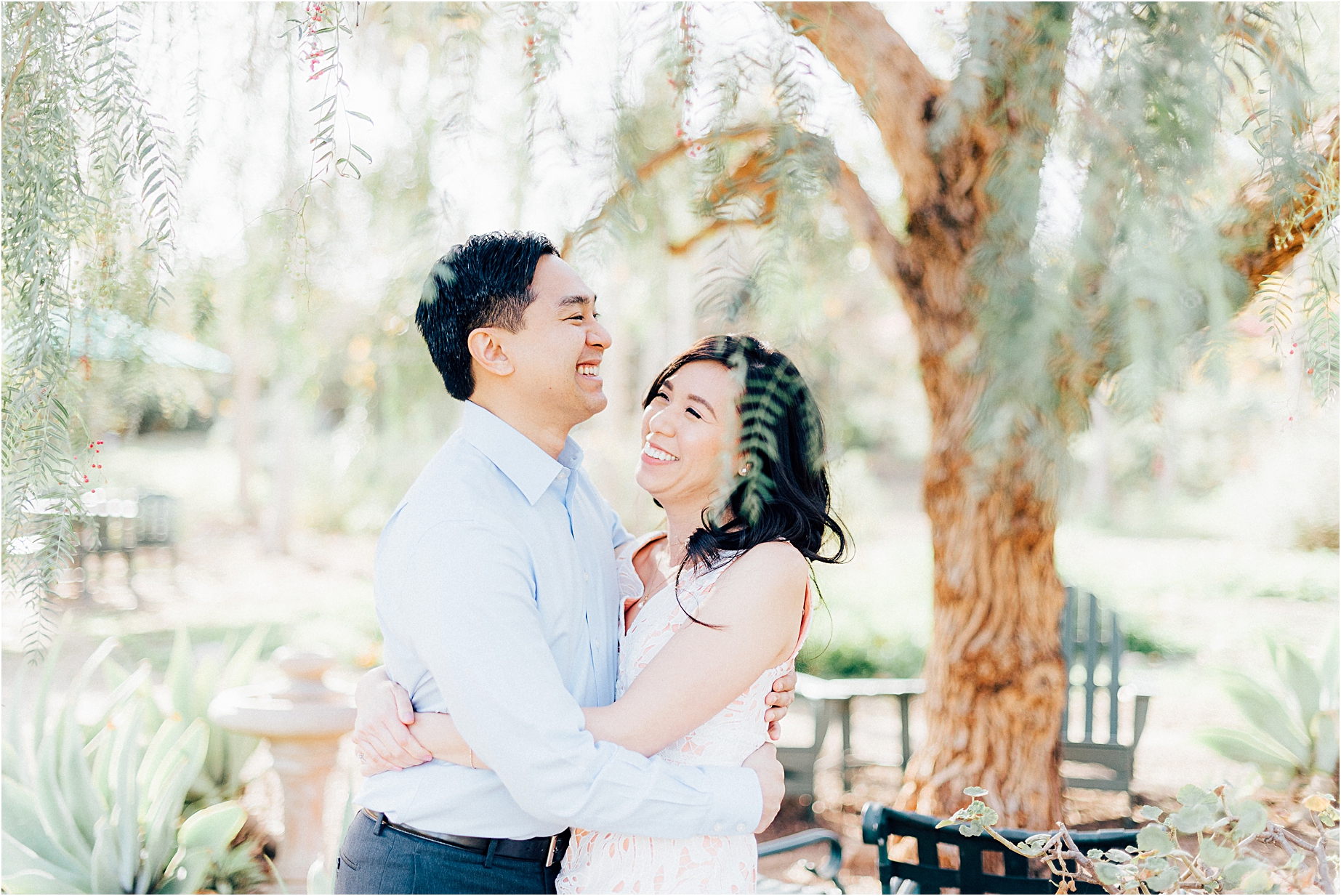 Arlington Gardens Old Town Pasadena Engagement