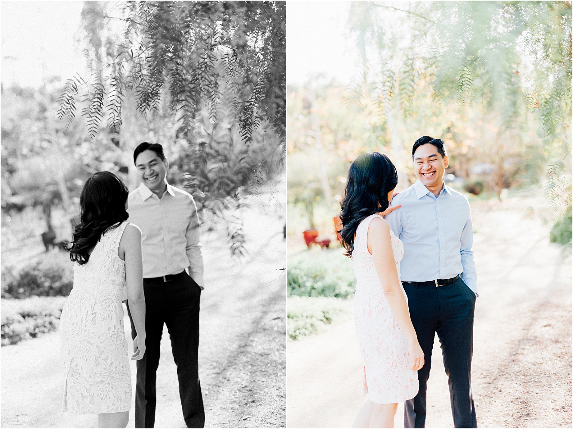 Arlington Gardens Old Town Pasadena Engagement