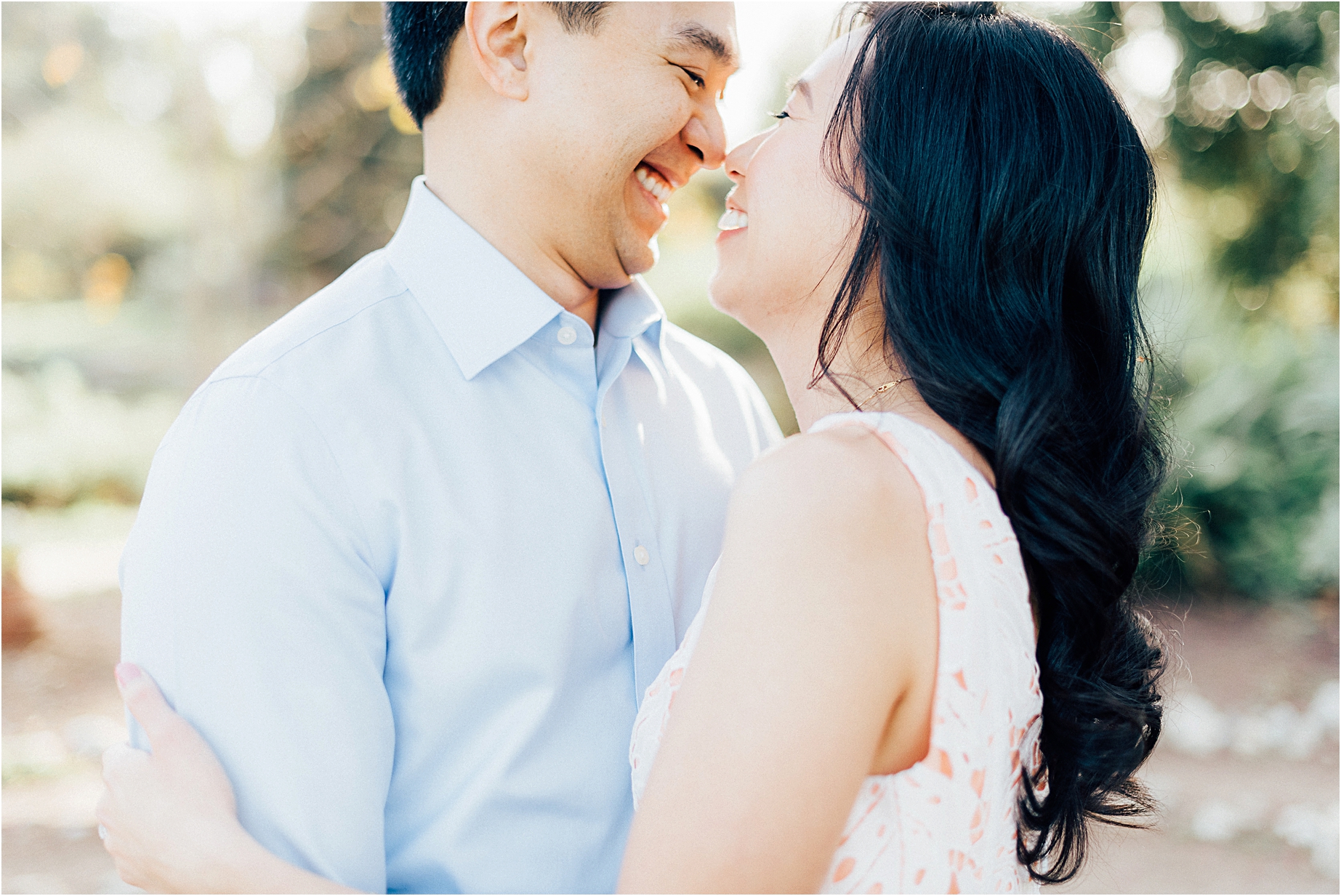 Arlington Gardens Old Town Pasadena Engagement