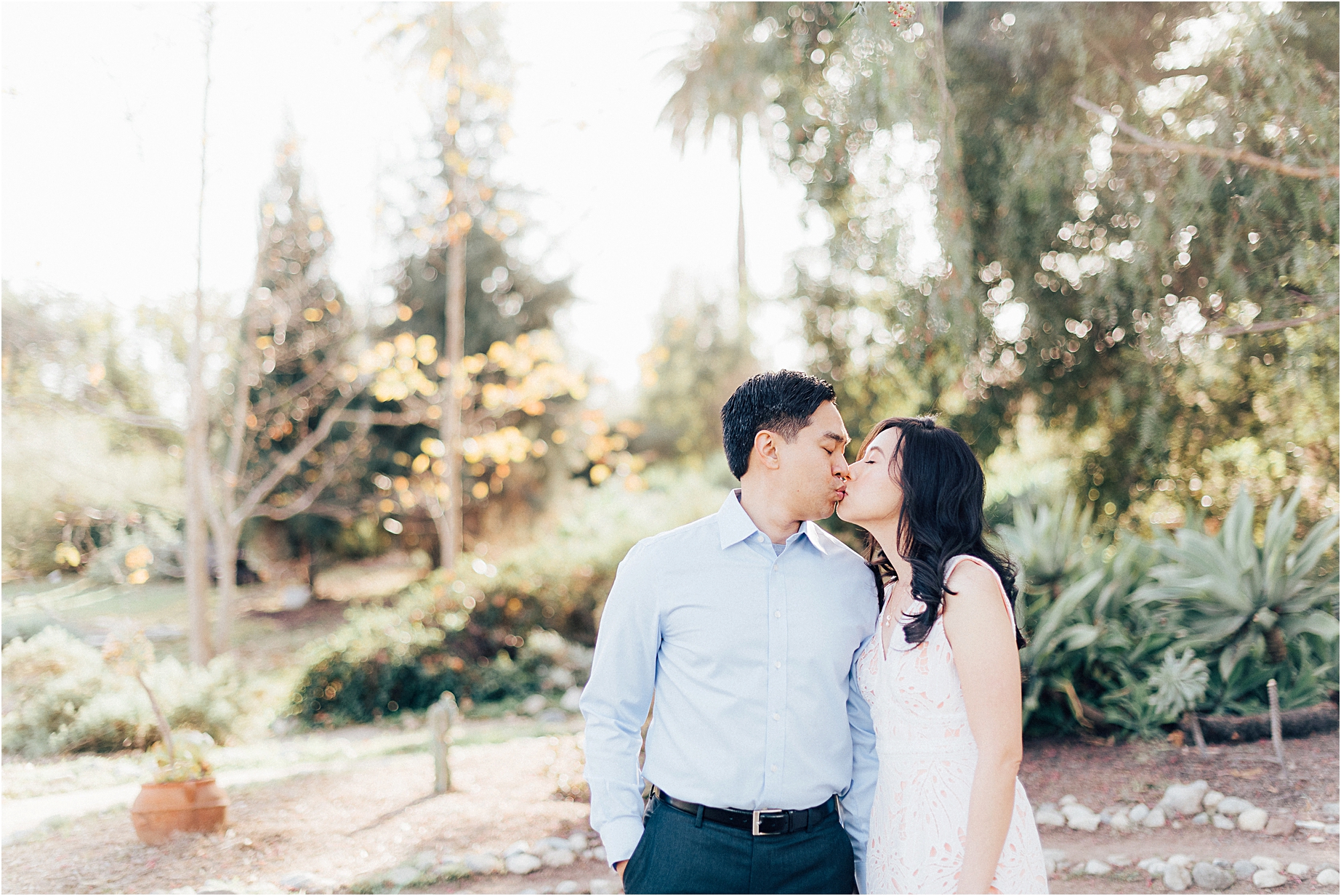 Arlington Gardens Old Town Pasadena Engagement