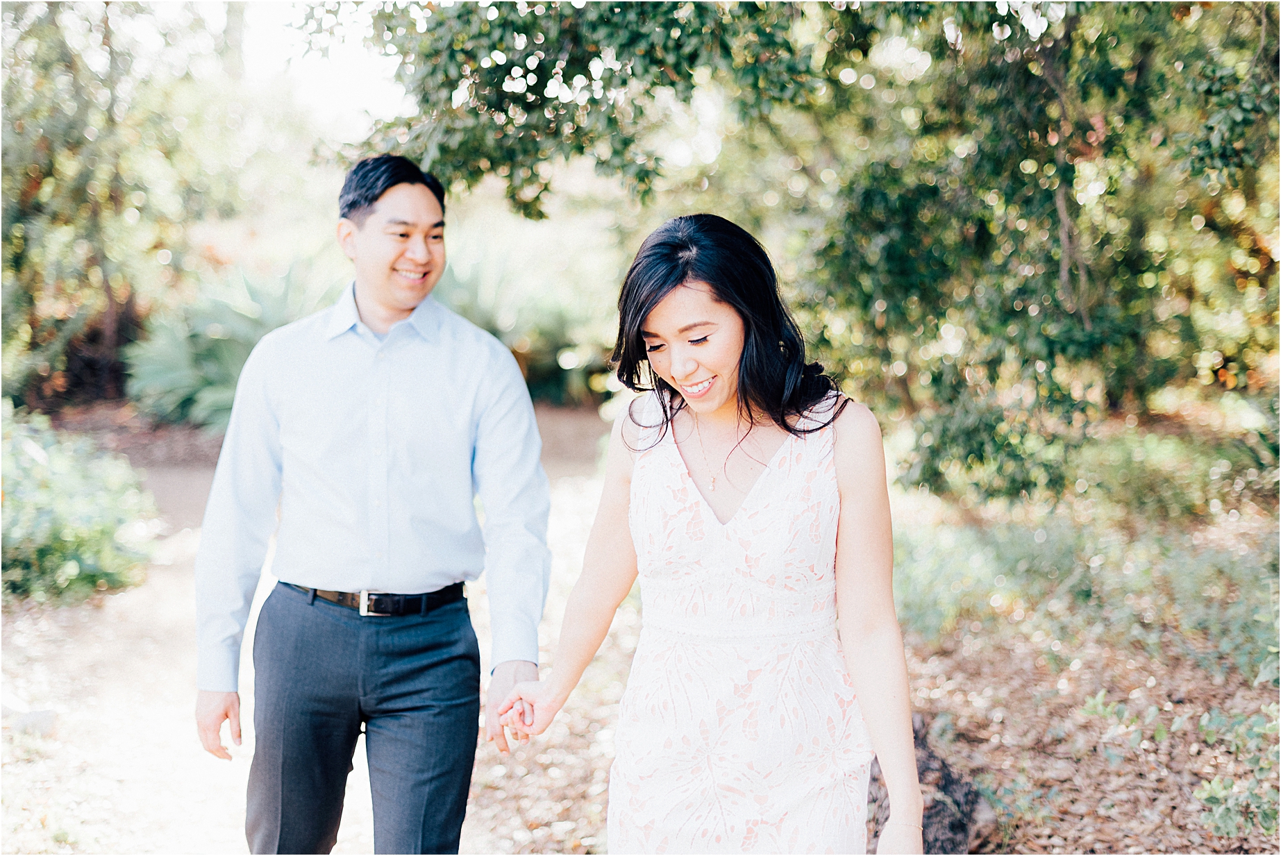 Arlington Gardens Old Town Pasadena Engagement