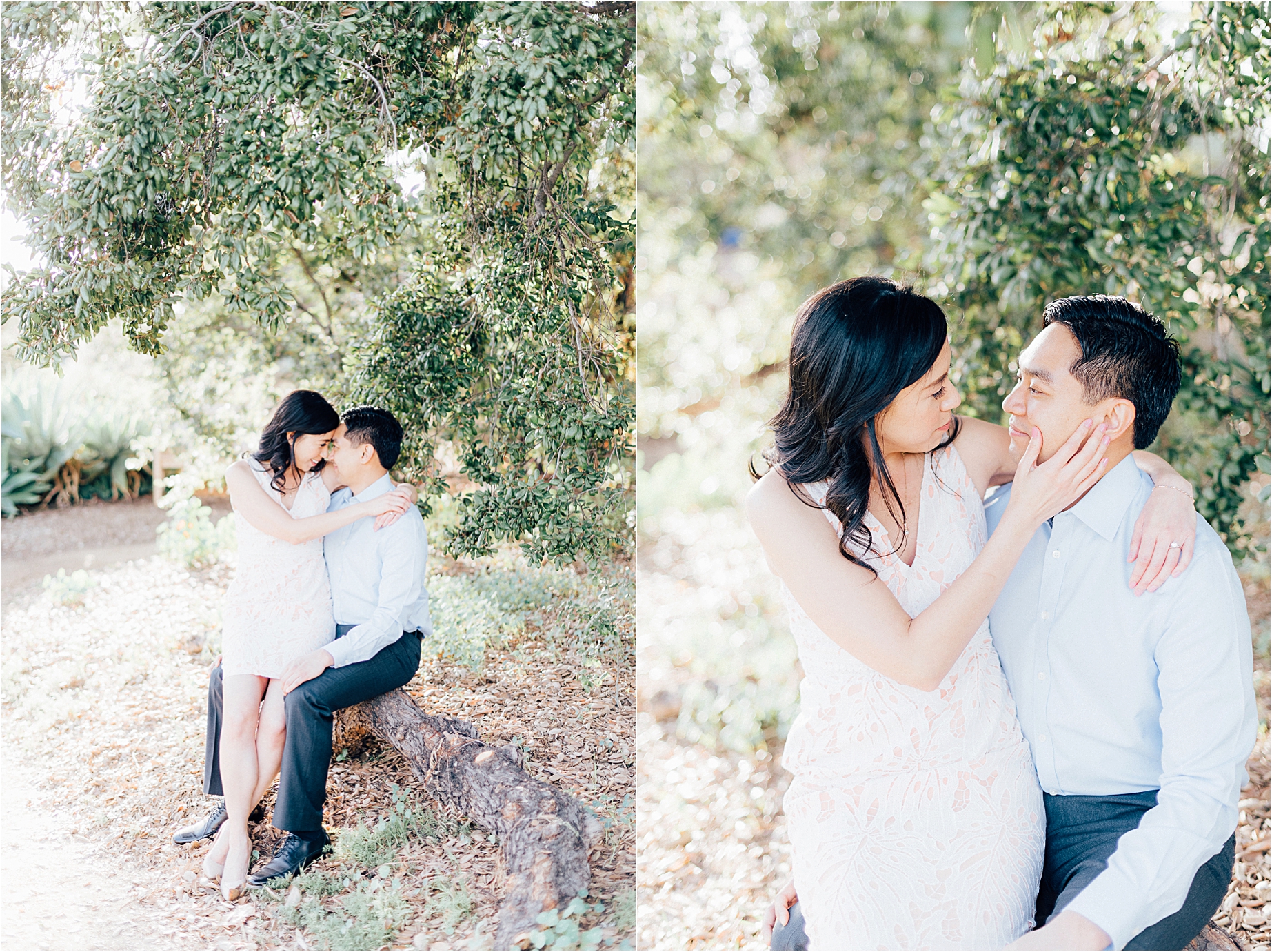 Arlington Gardens Old Town Pasadena Engagement