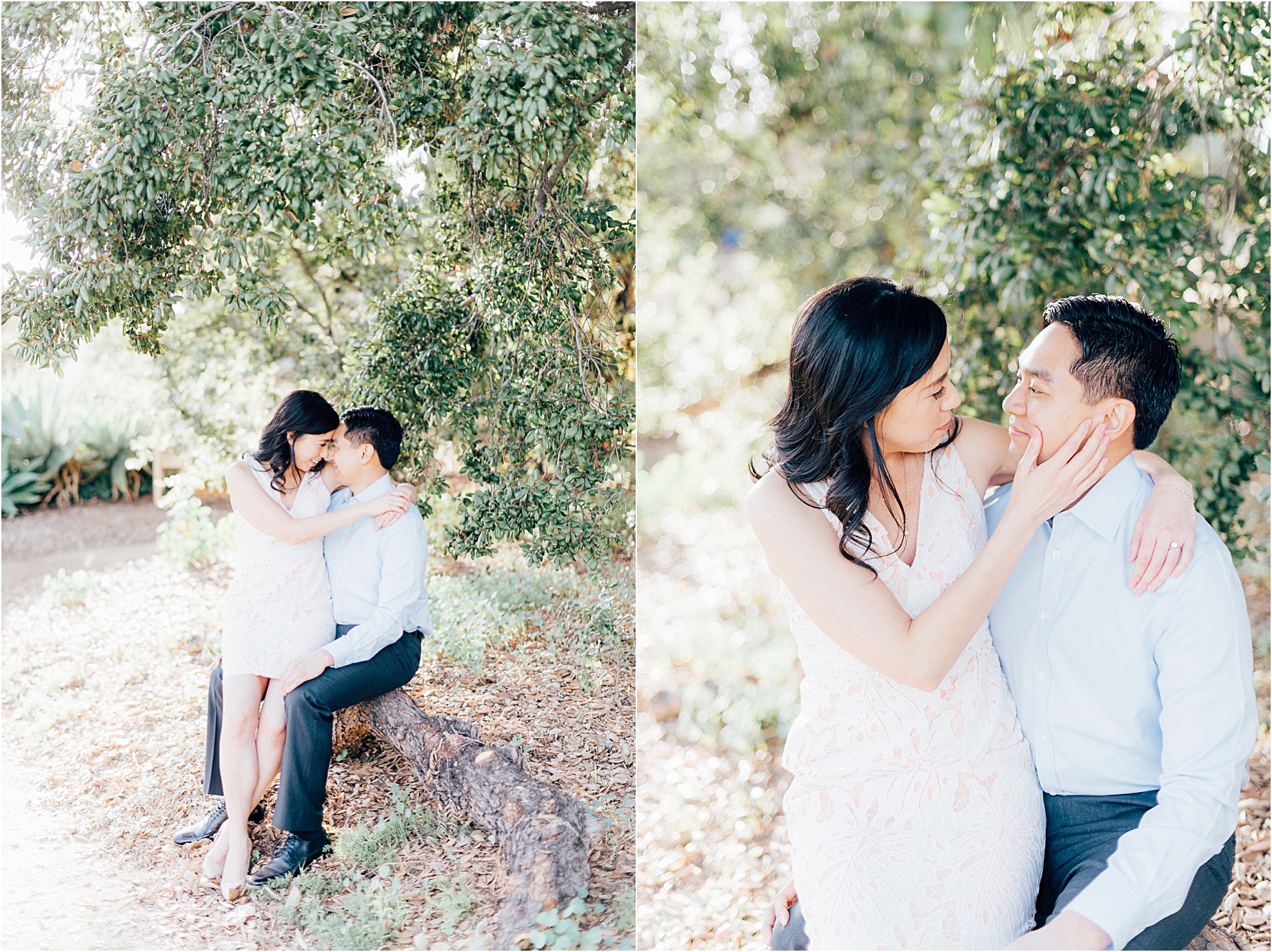 Arlington Gardens Old Town Pasadena Engagement