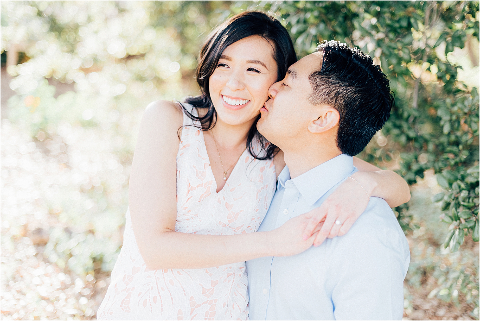 Arlington Gardens Old Town Pasadena Engagement