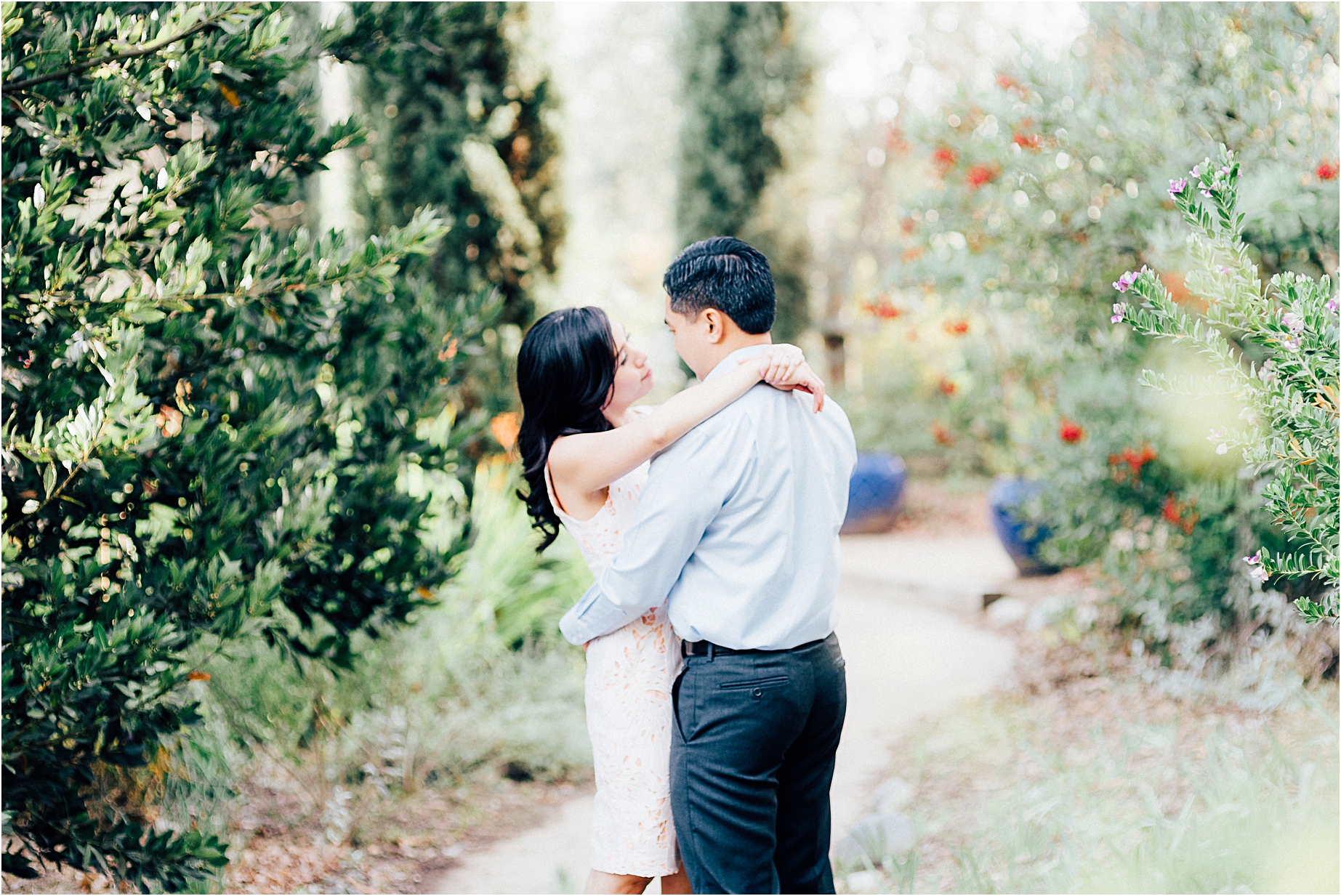 Arlington Gardens Old Town Pasadena Engagement