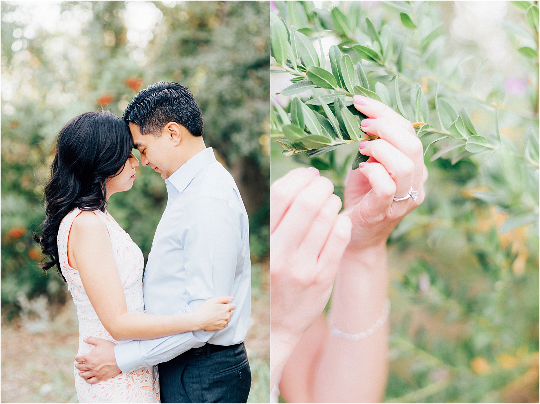 Arlington Gardens Old Town Pasadena Engagement