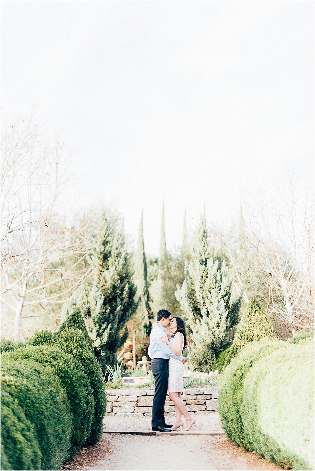 Arlington Gardens Old Town Pasadena Engagement