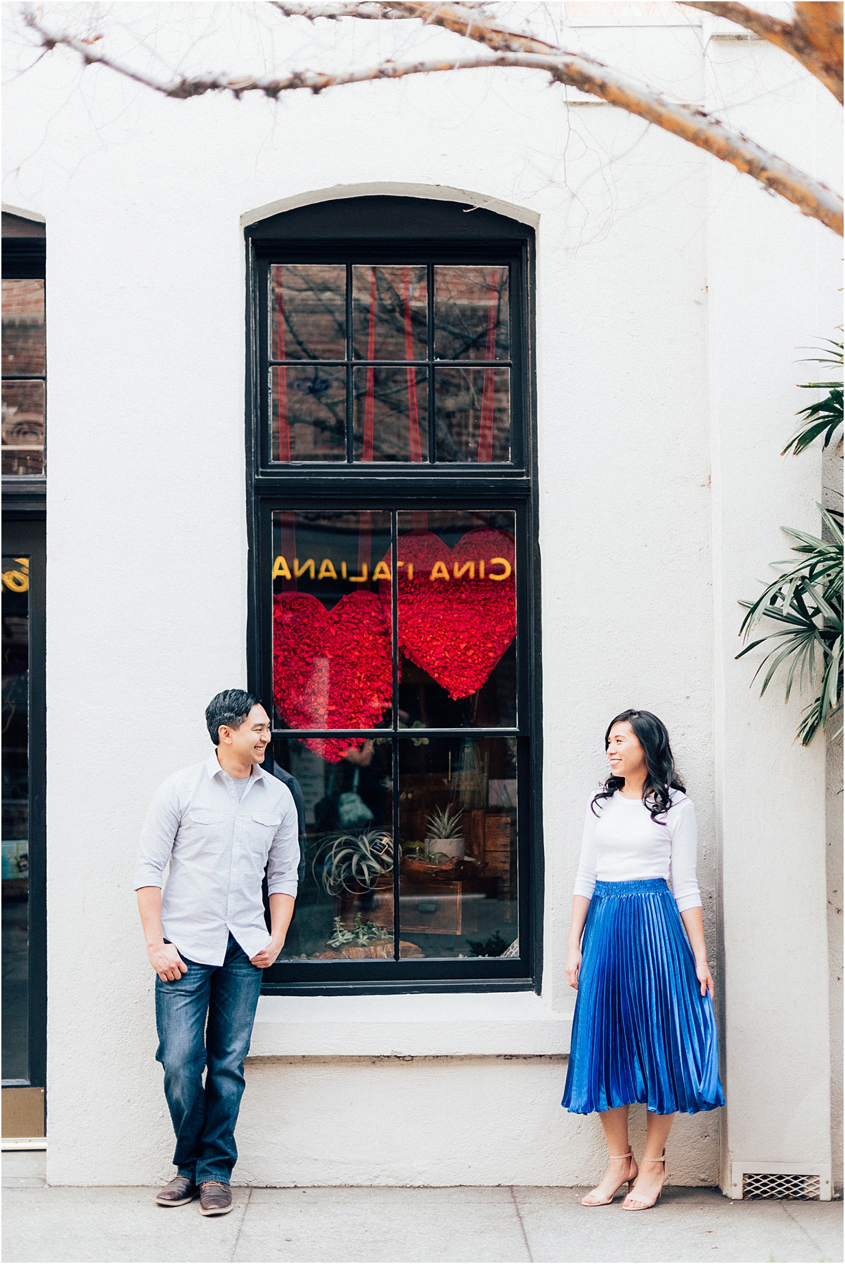 Arlington Gardens Old Town Pasadena Engagement