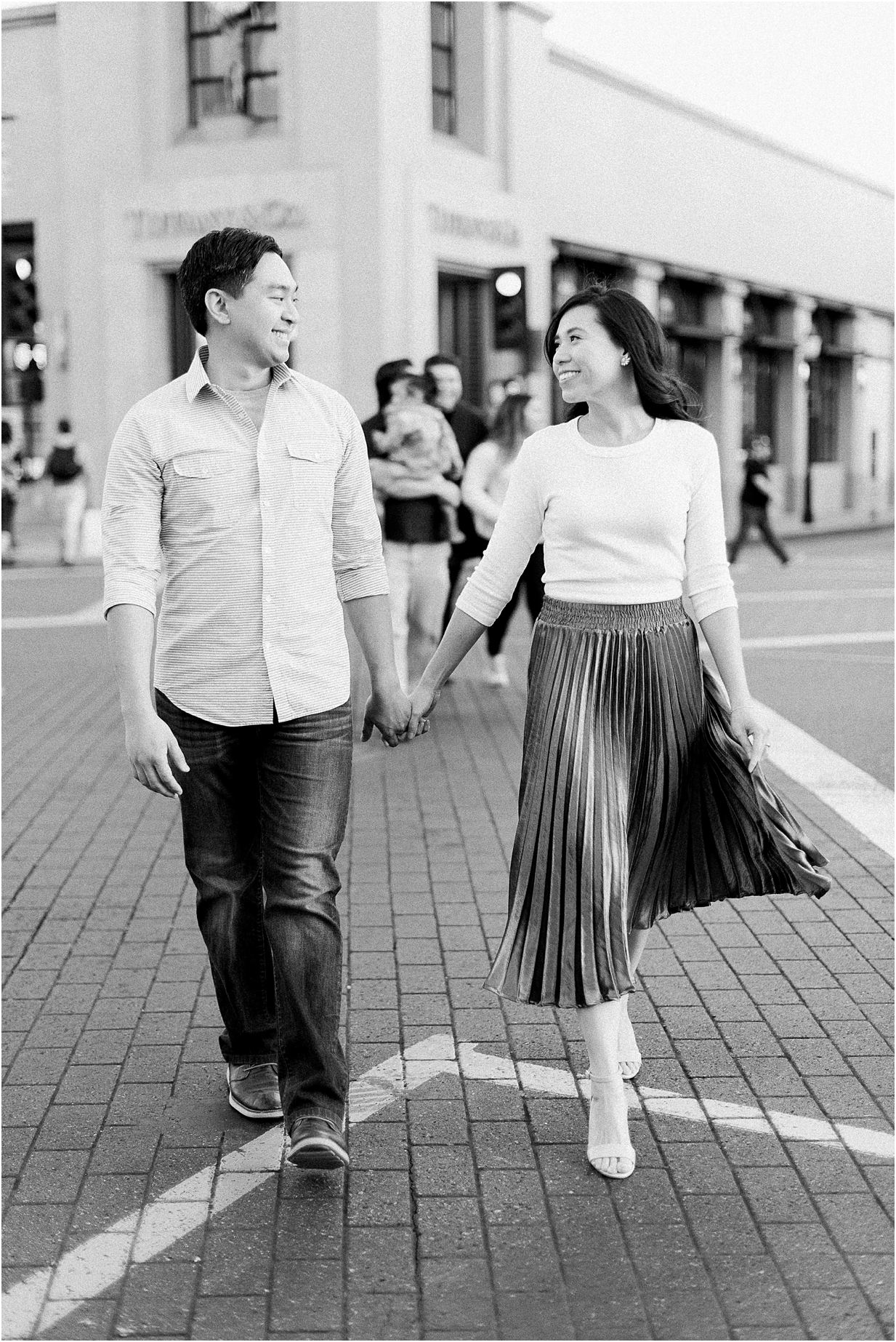 Arlington Gardens Old Town Pasadena Engagement