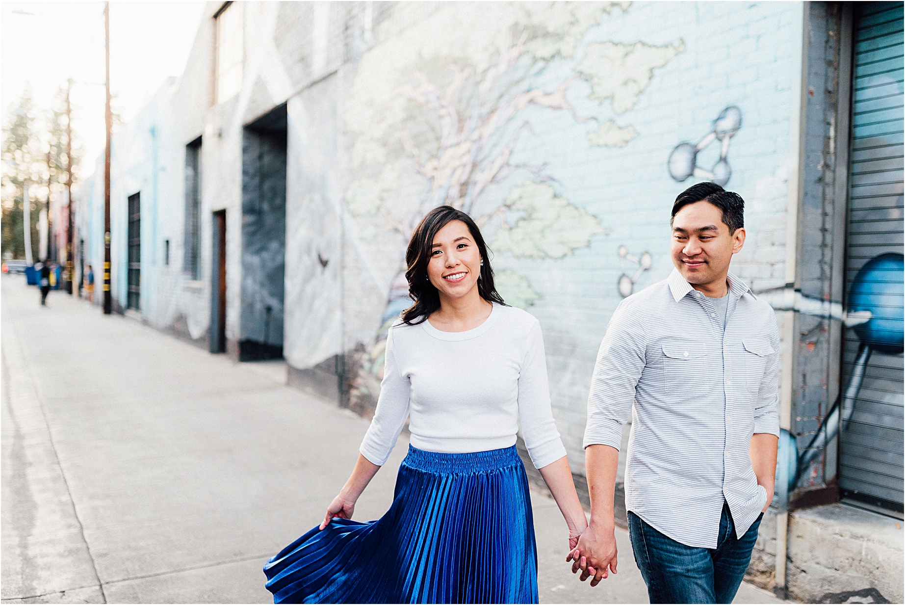 Arlington Gardens Old Town Pasadena Engagement