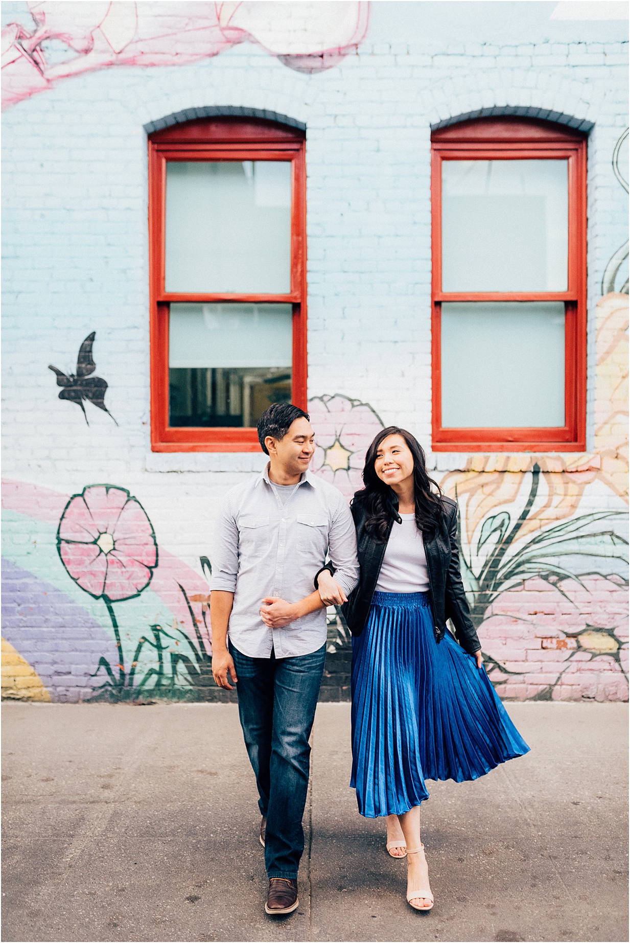 Arlington Gardens Old Town Pasadena Engagement