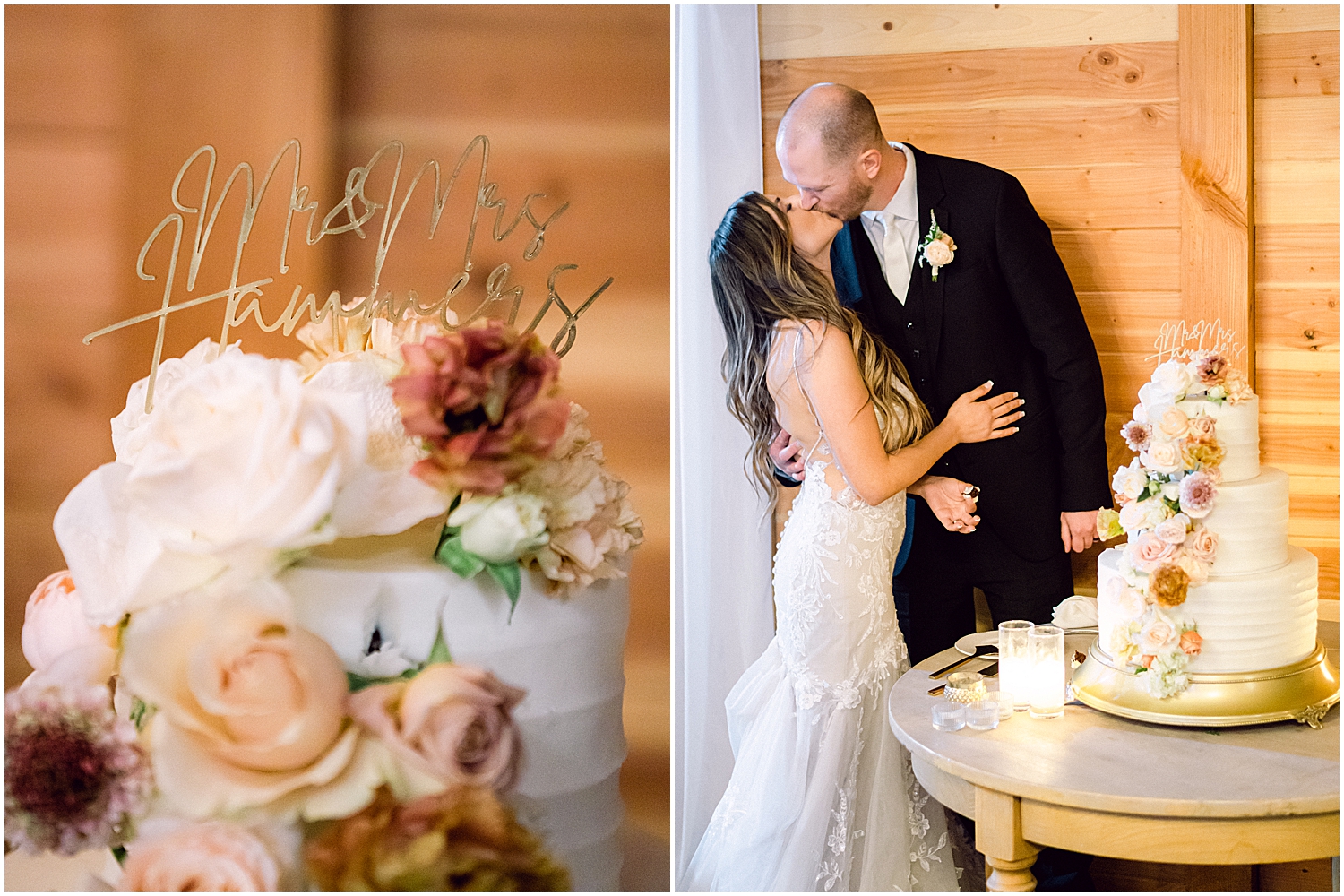 Serendipity Garden wedding reception under twinkling lights and mountain views.