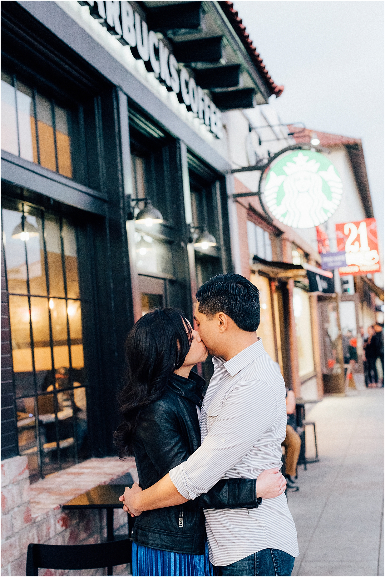 Arlington Gardens Old Town Pasadena Engagement